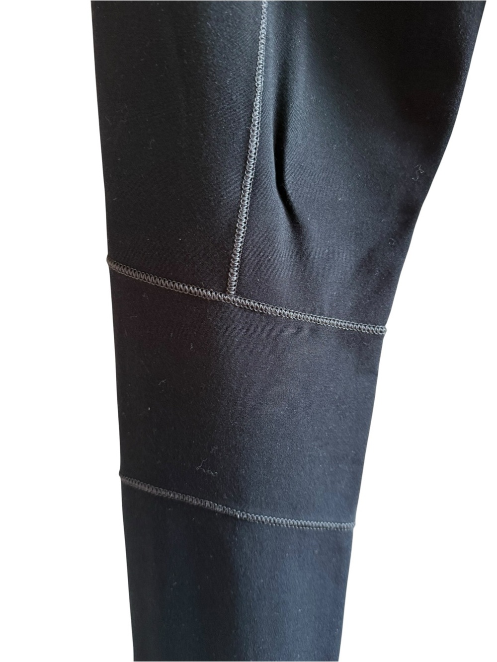 Gucci Viago Black Ankle Zip Leggings made in Italy Gucci web at waistband Large - Picture 4 of 10